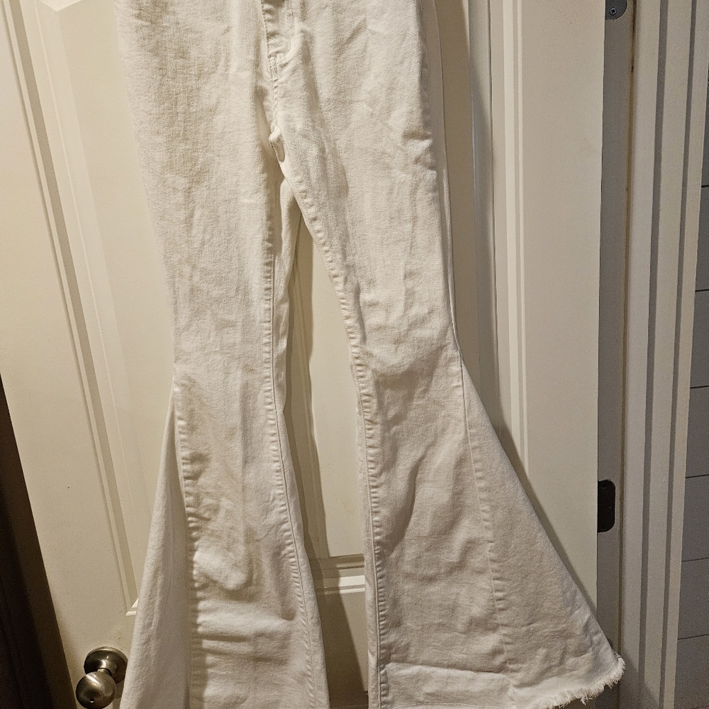 Altar'd State White Flare Jeans